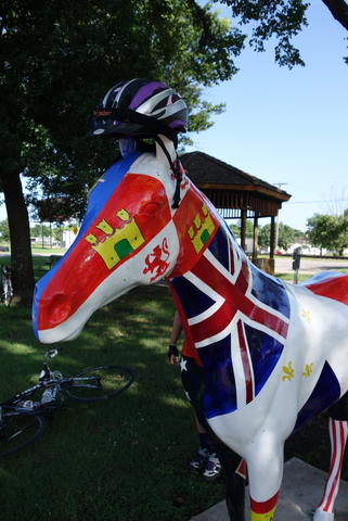 Seven flags horse. 