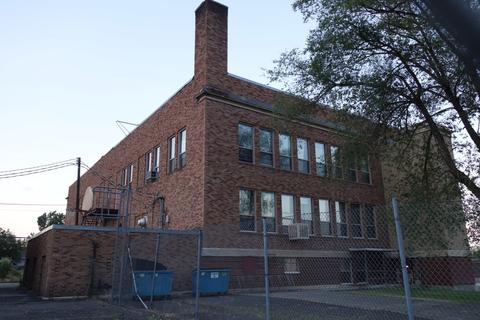 Back side of the school.